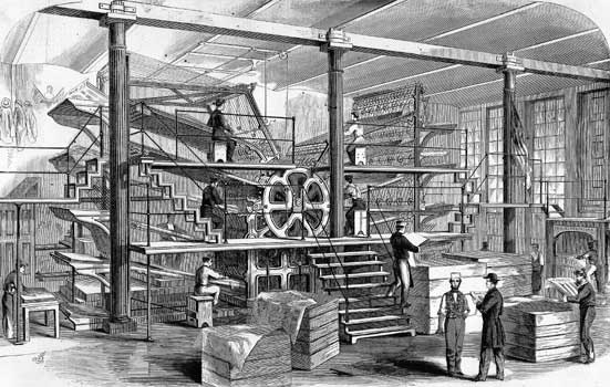 Press-room-of-the-New-York-Tribune-in-1861