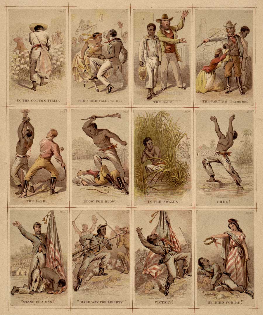 Journey of a slave illustration