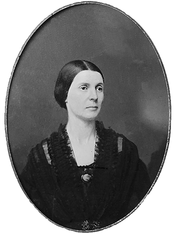 Civil War photograph portrait of Rose Greenhow between 1855 & 1865