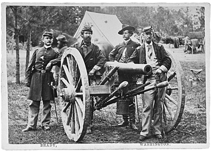union-artillery-by-matthew-brady